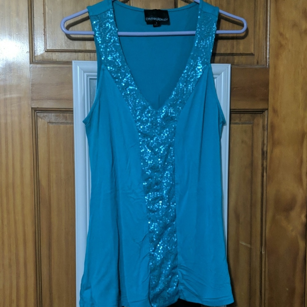 Sparkly cute tank